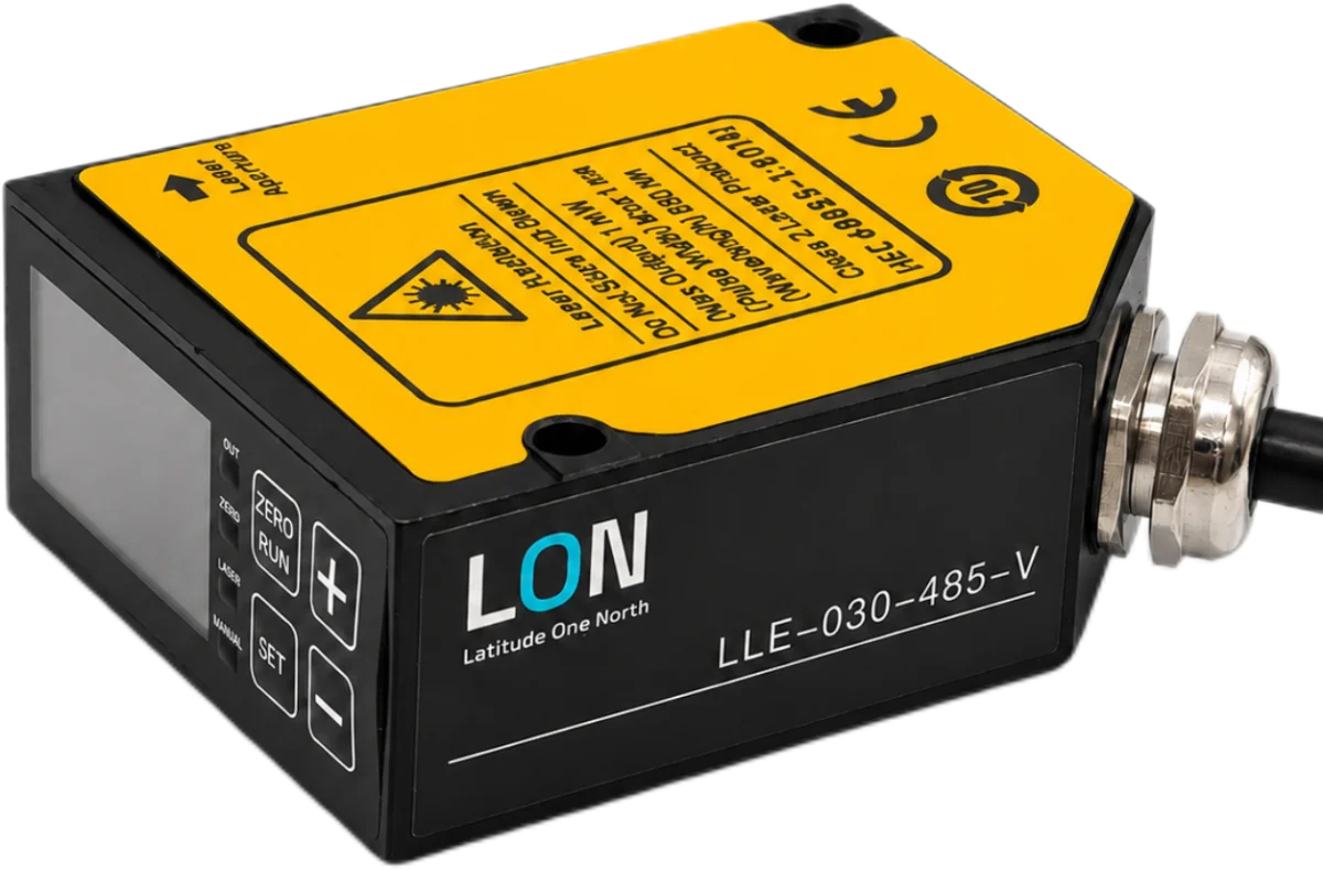 LLE Series point-laser displacement sensor