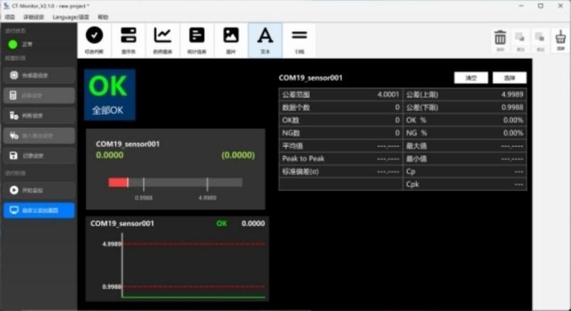 PC application software interface